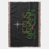 Jesus Season Deken (Voorkant Verticaal)