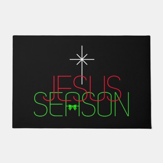 Jesus Season Deurmat (Voorkant)