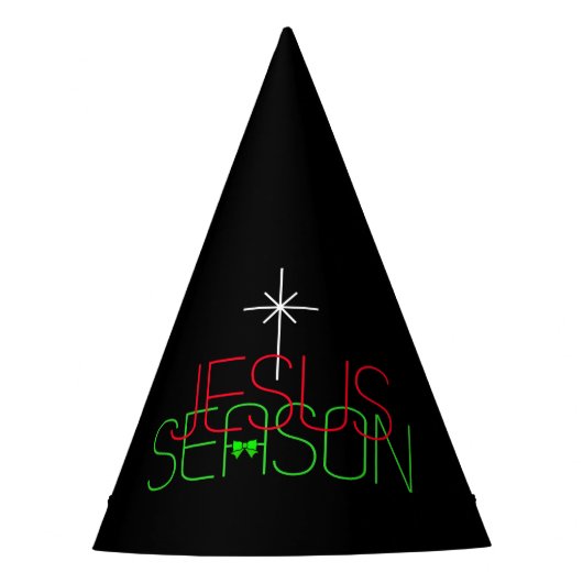 Jesus Season Feesthoedjes (Voorkant)