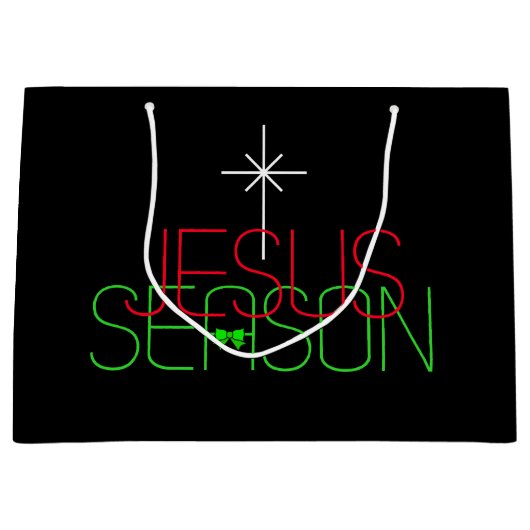 Jesus Season Groot Cadeauzakje (Voorkant)