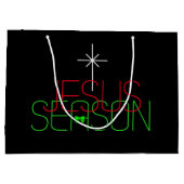 Jesus Season Groot Cadeauzakje (Achterkant)