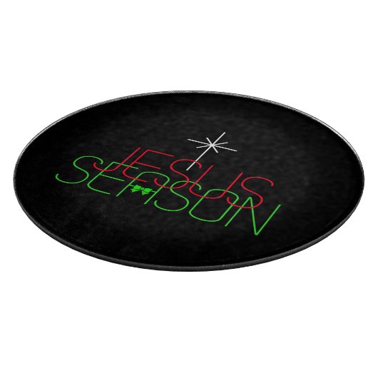 Jesus Season Snijplank (Hoek)