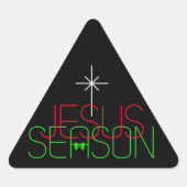 Jesus Season Sticker (Voorkant)