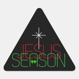 Jesus Season Sticker