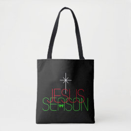 Jesus Season Tote Bag