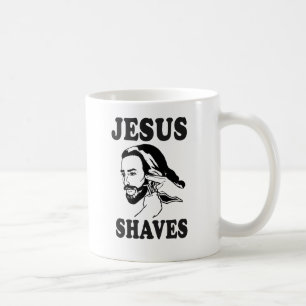 JESUS SHAVES KOFFIEMOK