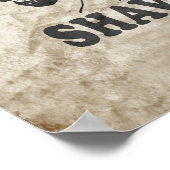 JESUS SHAVES POSTER (Hoek)