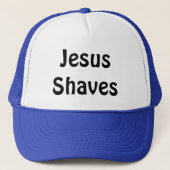 Jesus Shaves Trucker Pet (Voorkant)