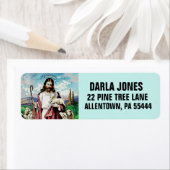 JESUS SHEPHARD CHRISTELIJKE RETOURADRESLABELS ETIKET (Insitu)