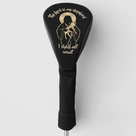 Jesus Shepherd Golfheadcover (Voorkant)