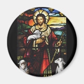 Jesus Shepherd met zijn Sheep Magneet (Voorkant)