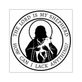 Jesus Shepherd Rubberstempel (Afrduk)