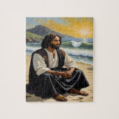 Jesus Sitting by the Zee puzzel Legpuzzel (Verticaal)