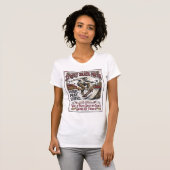 Jesus Skate Longboard T-shirt Christelijk (Voorkant volledig)