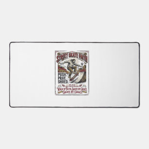 Jesus Skate Longboard T-shirt Christelijk Bureaumat
