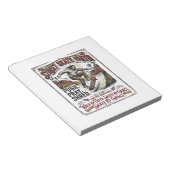 Jesus Skate Longboard T-shirt Christelijk Notitieblok (Schuin)