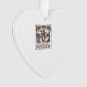 Jesus Skate Longboard T-shirt Christelijk Ornament (voorkant)