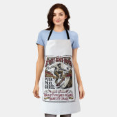 Jesus Skate Longboard T-shirt Christelijk Schort (Gedragen)