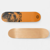 JESUS - Skateboard, 8 1/8-inch deck Persoonlijk Skateboard (Horizontaal)