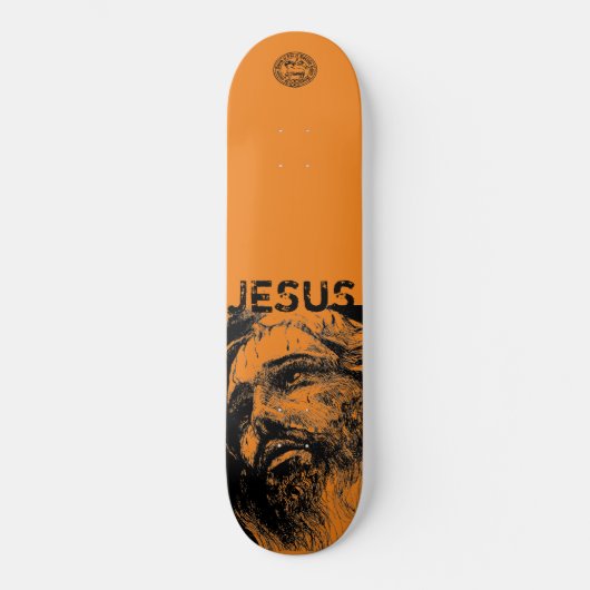 JESUS - Skateboard, 8 1/8-inch deck Persoonlijk Skateboard (Voorkant)
