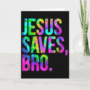Jesus Slaat Bro Op, Christelijk Geloof Geloven Kaart