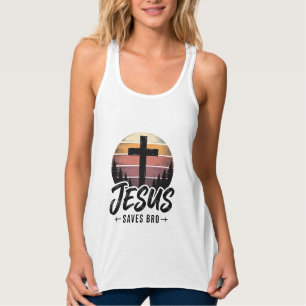 Jesus Slaat Bro Vintage Kruik Kruis Shirt Desi