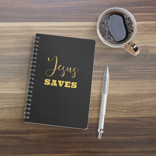 Jesus Slaat Geel Glitter Planner