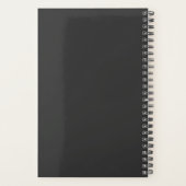 Jesus Slaat Geel Glitter Planner (Achterkant)
