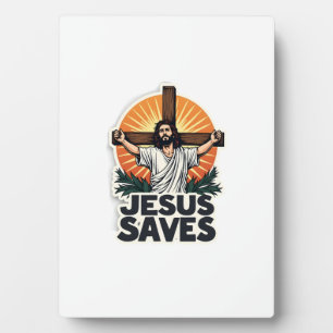Jesus Slaat Oude Graveergeloof T-shirt (1) Fotoplaat
