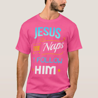 Jesus Sleep Design voor slaapliefhebbers T-shirt