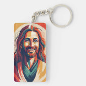 Jesus Sleutelhanger (achterkant)
