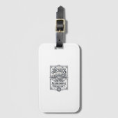 Jesus Soundwave Frequentie Jesus Soundwave Frequen Bagagelabel (Voorkant (verticaal))