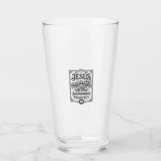 Jesus Soundwave Frequentie Jesus Soundwave Frequen Glas (Voorkant)