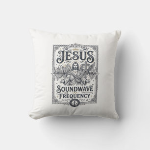Jesus Soundwave Frequentie Jesus Soundwave Frequen Kussen