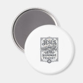 Jesus Soundwave Frequentie Jesus Soundwave Frequen Magneet (Voorkant / Achterkant)