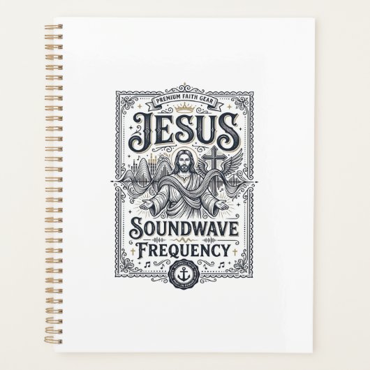 Jesus Soundwave Frequentie Jesus Soundwave Frequen Planner (Voorkant)