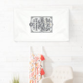 Jesus Soundwave Frequentie Jesus Soundwave Frequen Spandoek (Insitu)