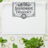 Jesus Soundwave Frequentie Jesus Soundwave Frequen Theedoek (Gevouwen)