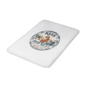 Jesus Sourdough Brood Gemeenschapsshirt Op geloof Badmat (Gekanteld)