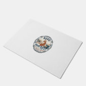 Jesus Sourdough Brood Gemeenschapsshirt Op geloof Deurmat (Schuin)