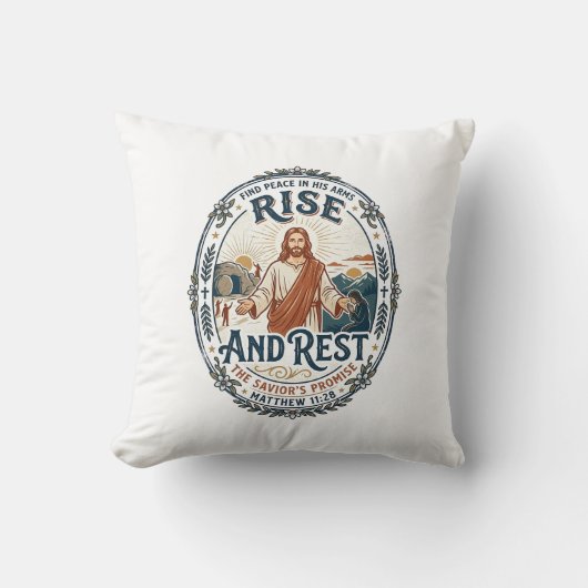 Jesus Sourdough Brood Gemeenschapsshirt Op geloof Kussen (Voorkant)