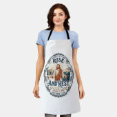 Jesus Sourdough Brood Gemeenschapsshirt Op geloof  Schort (Gedragen)