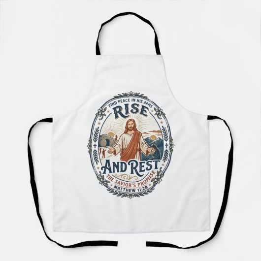Jesus Sourdough Brood Gemeenschapsshirt Op geloof  Schort (Voorkant)