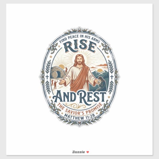 Jesus Sourdough Brood Gemeenschapsshirt Op geloof Sticker (Vel)