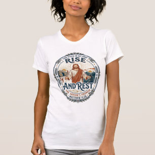 Jesus Sourdough Brood Gemeenschapsshirt Op geloof T-shirt