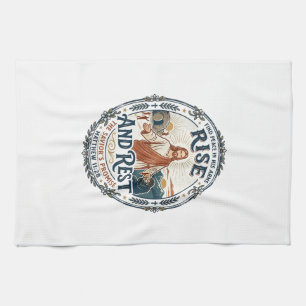 Jesus Sourdough Brood Gemeenschapsshirt Op geloof  Theedoek