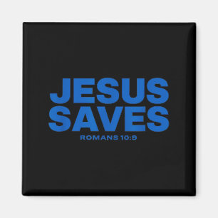Jesus Spaart Bijbelvers Romeinen 10 9 Verklaring Magneet