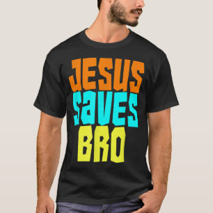 Jesus Spaart Bro Funny Christelijke Kordate Geloof T-shirt