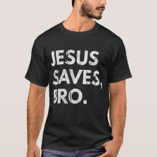 Jesus Spaart Bro Vintage Pro Christelijk Religieus T-shirt