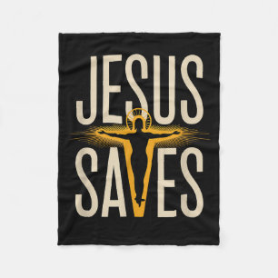 Jesus Spaart Christelijk Geloof Toewijding Gelovig Fleece Deken